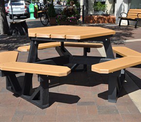 Hexagon Picnic Table