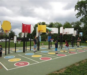 Bankshot Basketball Court