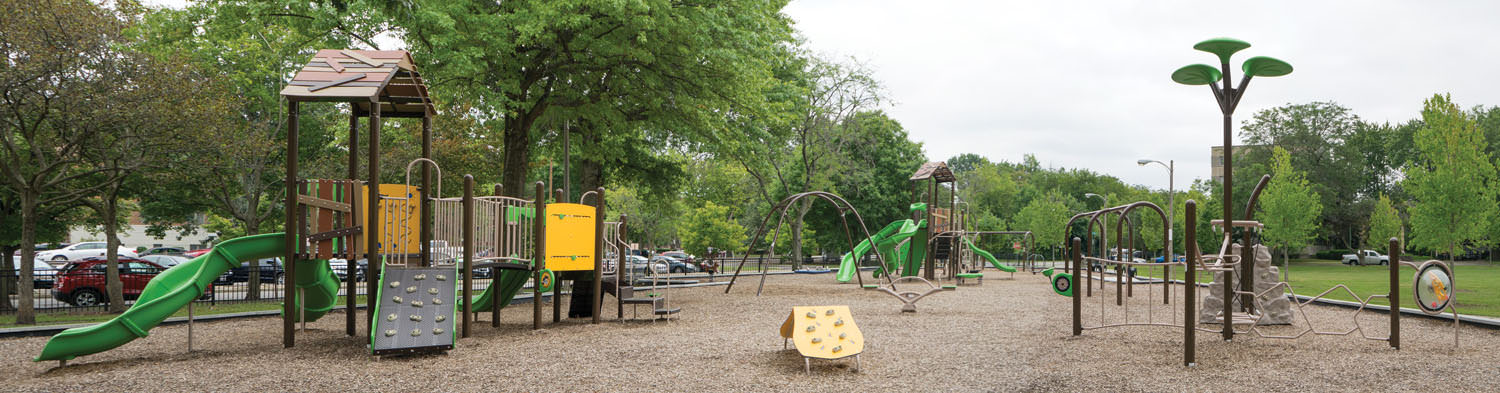 Commercial Playground Installation by Play Illinois