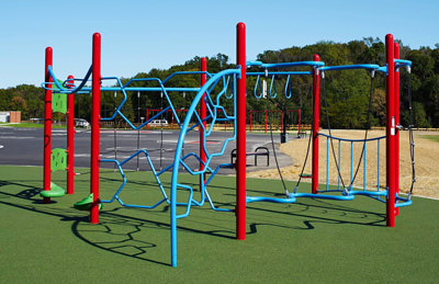 Poured-in-Place Rubber Playground Surface